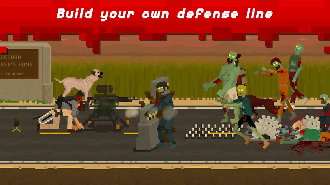 They Are Coming Zombie Defense MOD — Много денег и бессмертие на Андроид — скриншот 1