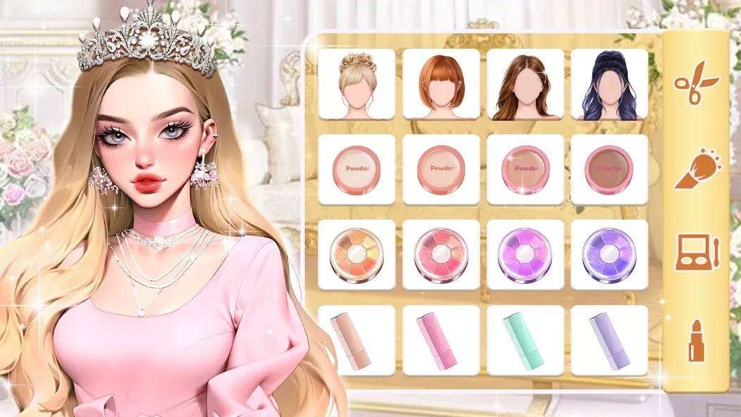 Скачать Makeup Stylist: Makeup Game MOD APK — Много денег и всё разблокировано — скриншот 2