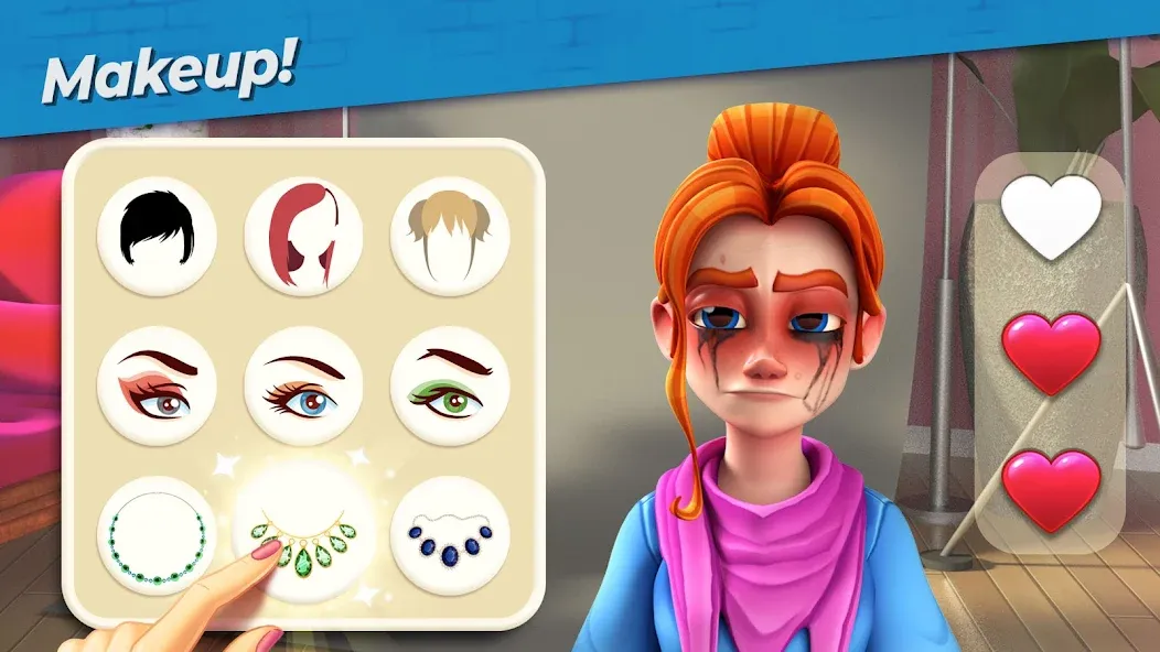 Скачать Penny & Flo: Home Renovation (Мод: Много денег) на Андроид — скриншот 1