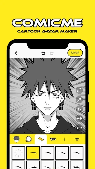 Avatar Maker - Comics (Мод Все открыто) — скриншот 2