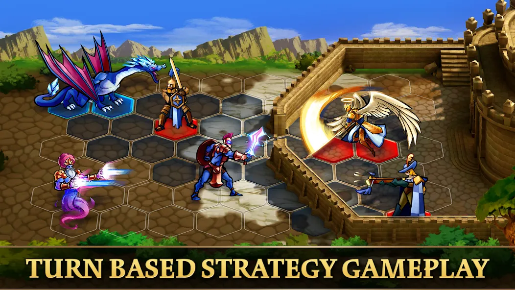 Magic War - Kingdom Legends MOD — Много денег и кристаллов на Андроид — скриншот 2 Magic War - Kingdom Legends MOD — Много денег и кристаллов на Андроид — скриншот 2