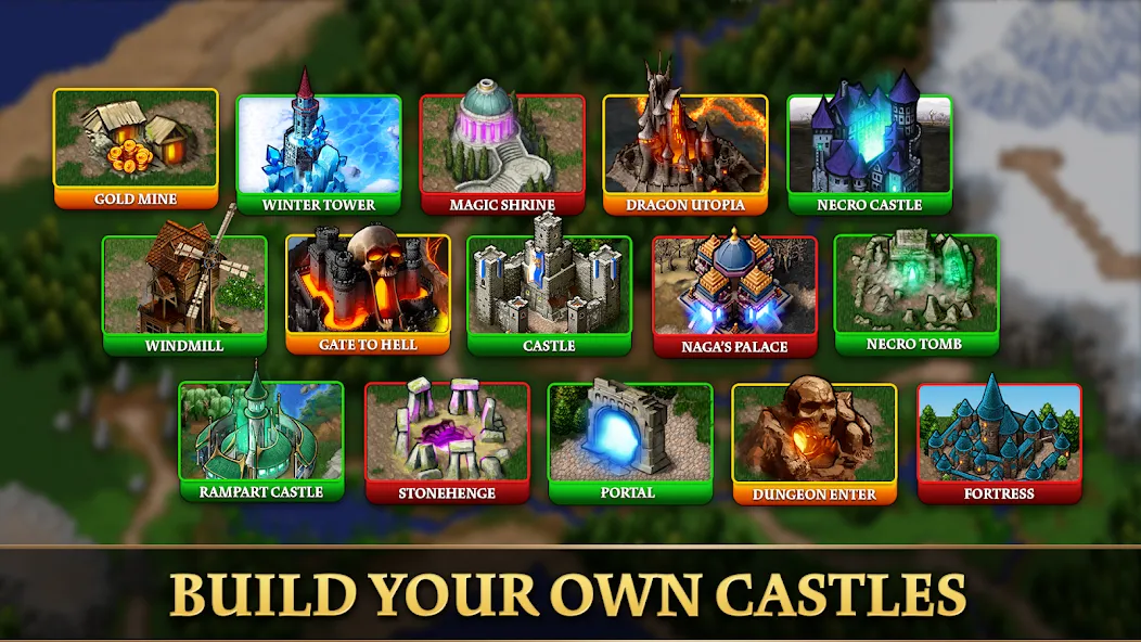 Magic War - Kingdom Legends MOD — Много денег и кристаллов на Андроид — скриншот 4 Magic War - Kingdom Legends MOD — Много денег и кристаллов на Андроид — скриншот 4
