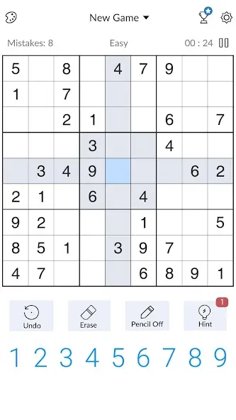 Скачать Sudoku - Classic Sudoku Puzzle MOD APK — Все уровни разблокированы — скриншот 2