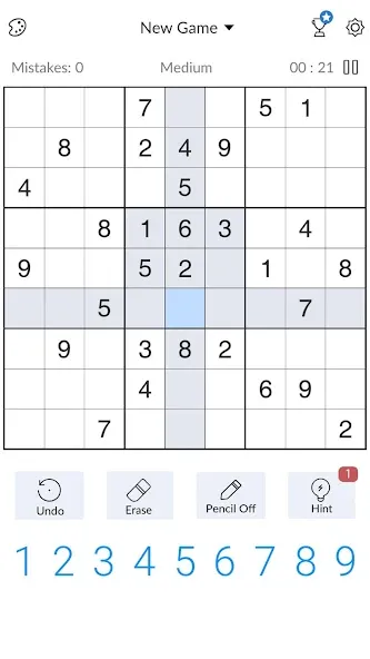 Скачать Sudoku - Classic Sudoku Puzzle MOD APK — Все уровни разблокированы — скриншот 3