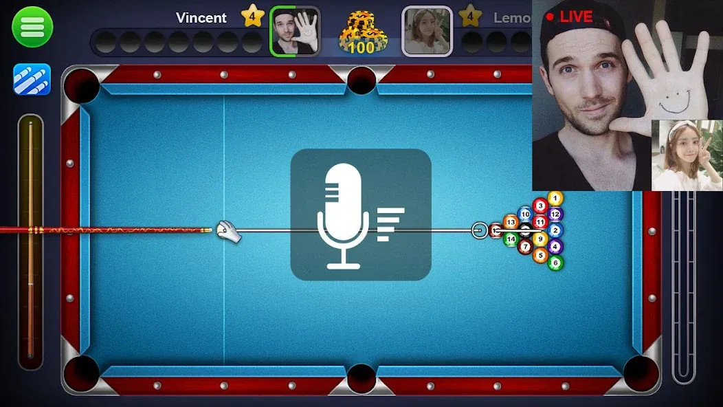 8 Ball Live - Billiards Games на Андроид — Много денег — скриншот 5