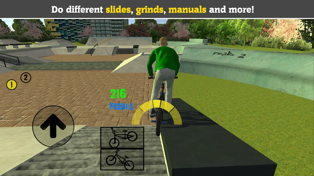 Скачать BMX FE3D 2 — Много денег — скриншот 1 Скачать BMX FE3D 2 — Много денег — скриншот 1