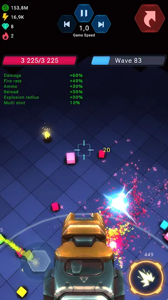 Скачать Epic Rush - Idle Tower Defense на Андроид — Много денег и кристаллов — скриншот 5