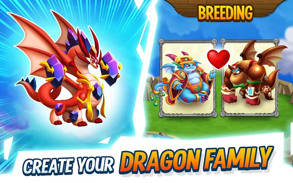 Скачать Dragon City: Mobile Adventure — Последняя версия (Много денег) — скриншот 5