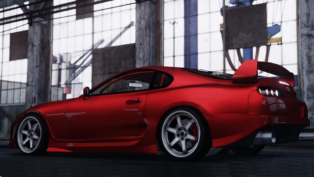 Скачать Tokyo Supra Drift Simulator на телефон — Много денег — скриншот 4