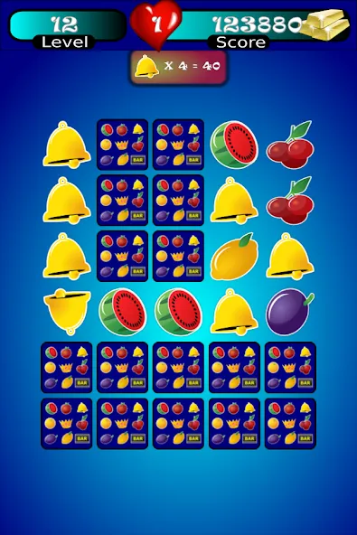 Скачать Slot Machine Fruit Memory A — Модификация Много денег — скриншот 1