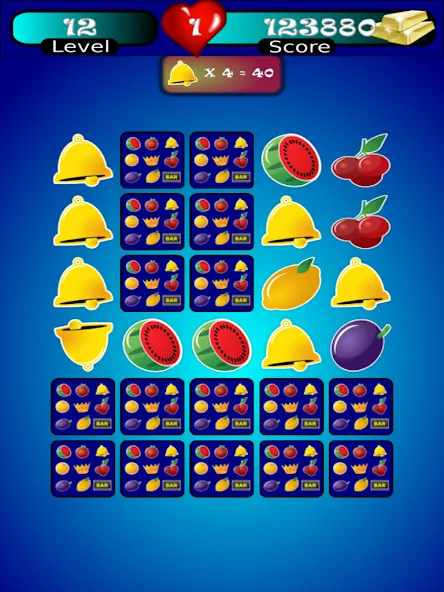 Скачать Slot Machine Fruit Memory A — Модификация Много денег — скриншот 5