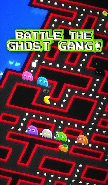 Скачать взломанную PAC-MAN 256 - Endless Maze — Много денег — скриншот 2