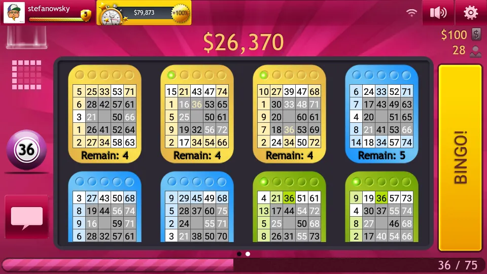 Bingo 75 & 90 by GameDesire MOD APK — На много денег — скриншот 2