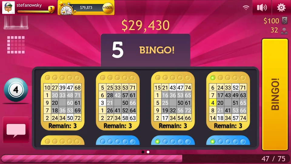 Bingo 75 & 90 by GameDesire MOD APK — На много денег — скриншот 4