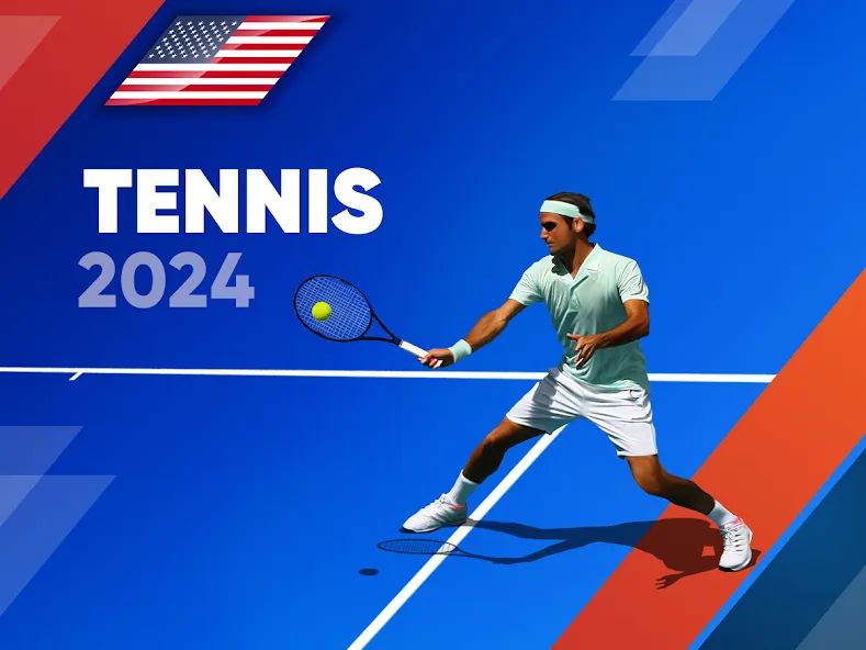 Скачать Tennis World Open 2024 - Sport на телефон — Много денег — скриншот 5