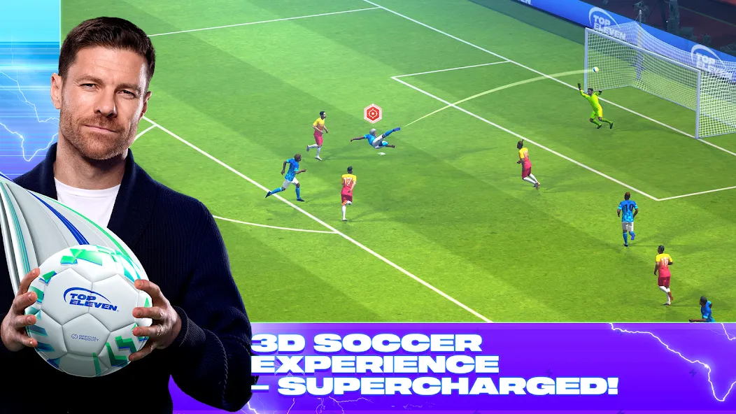 Top Eleven Be a Soccer Manager MOD APK на Android — Много денег и токенов — скриншот 1