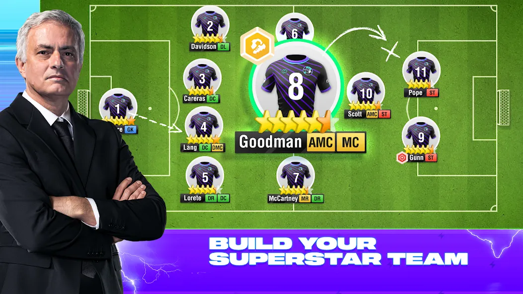 Top Eleven Be a Soccer Manager MOD APK на Android — Много денег и токенов — скриншот 3