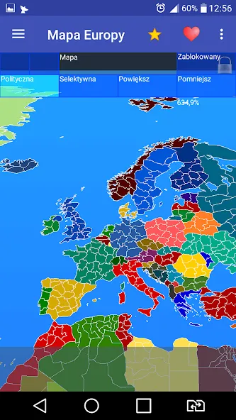 Europe map — Взломанная версия (Все карты открыты) — скриншот 2