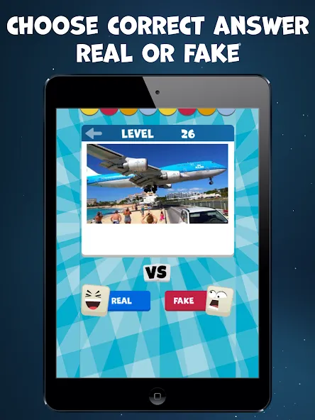 Real or Fake Test Quiz Mod APK Все уровни открыты и без рекламы — Скачать на Андроид — скриншот 5