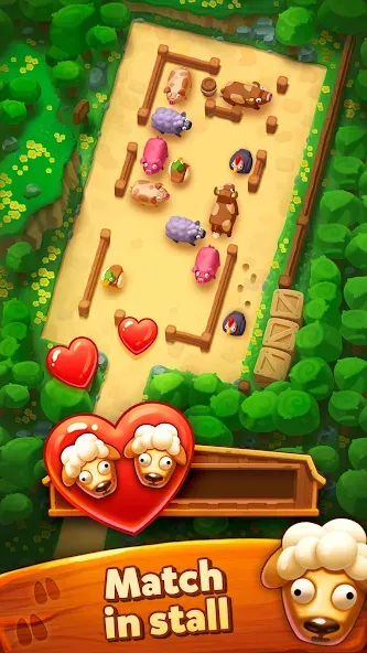 Farm Jam: Animal Parking Game MOD APK — Много денег и без рекламы — скриншот 2