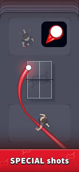 Pongfinity Duels: 1v1 Online — Мод: Много денег — скриншот 2