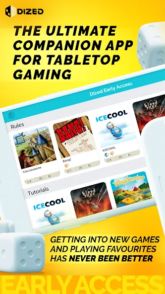 Dized - Board Game Companion MOD APK — Все DLC разблокированы — скриншот 1