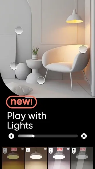 Redecor - Home Design Game — Мод: Много денег и золота — скриншот 4