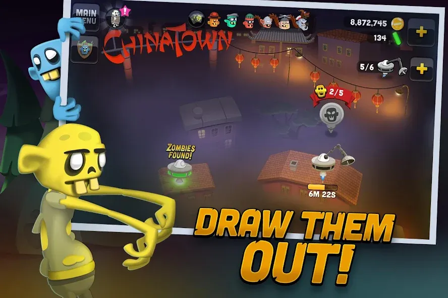 Скачать Zombie Catchers : Hunt & sell с модом — Много денег — скриншот 3