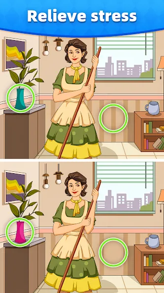 Скачать Differences, Find Difference с модом — Все подсказки разблокированы — скриншот 3