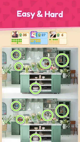 Скачать Find the Difference 44,000+ с модом — Все уровни открыты — скриншот 4