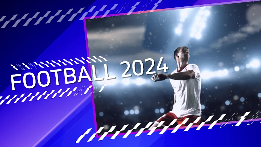 Football 24 (Мод Много денег) — скриншот 1
