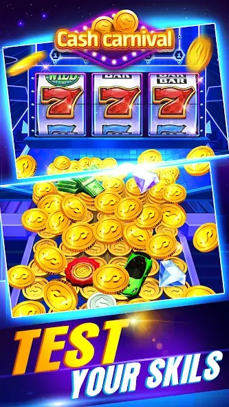 Cash Carnival Coin Pusher Game на Андроид — Мод Много денег — скриншот 3