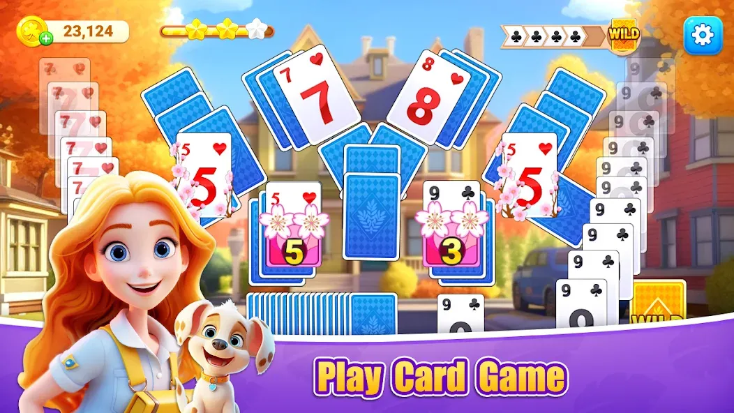 Fish Solitaire™ TriPeaks Mod APK Много денег — Скачать на Андроид — скриншот 2