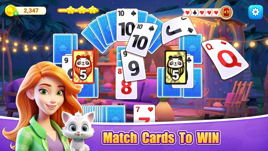 Fish Solitaire™ TriPeaks Mod APK Много денег — Скачать на Андроид — скриншот 3