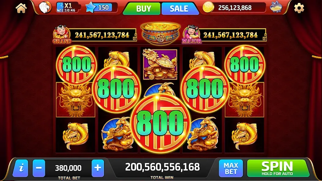 Royal Jackpot Casino Machines на Андроид — Много денег — скриншот 5
