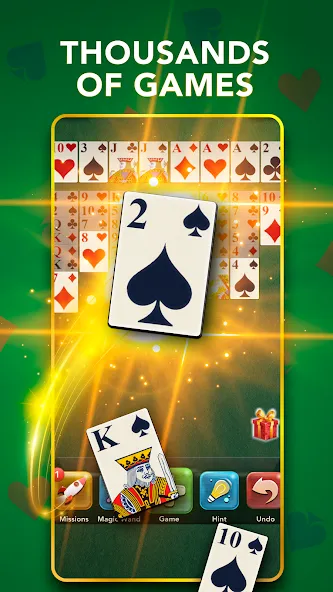 FreeCell Classic Card Game Mod APK Все открыто — Скачать на Андроид — скриншот 5
