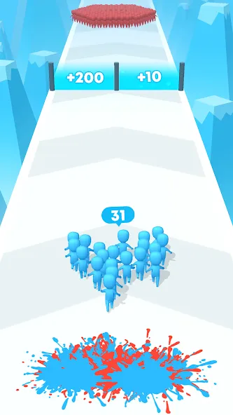 Скачать взломанную Count Masters: Stickman Games — Много денег — скриншот 2