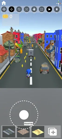 Game Maker 3D на Андроид — Все инструменты открыты — скриншот 1