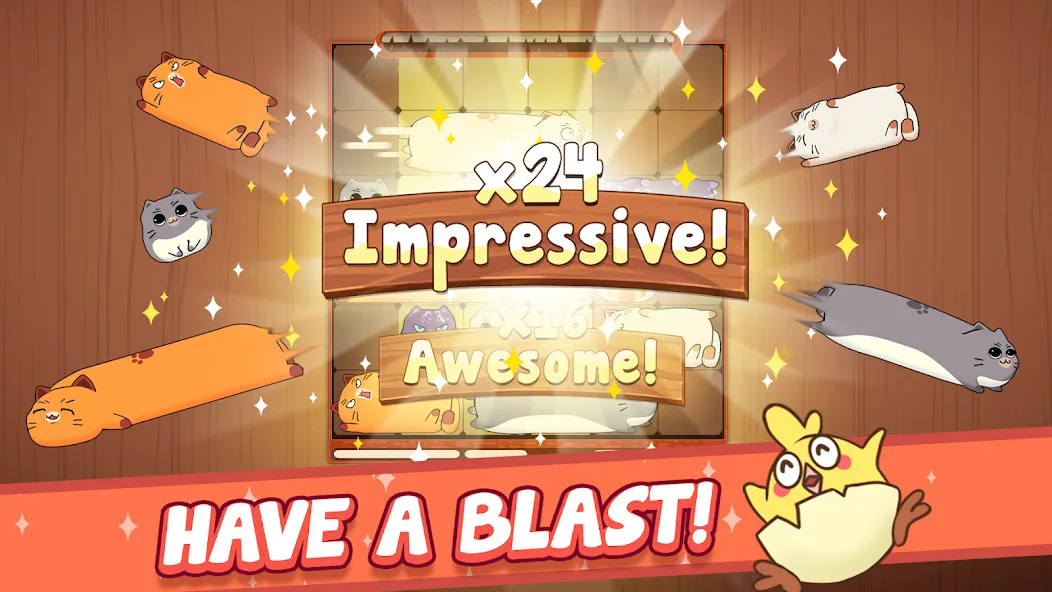 Haru Cats: Cute Sliding Puzzle — Много монет и без рекламы — скриншот 2 Haru Cats: Cute Sliding Puzzle — Много монет и без рекламы — скриншот 2