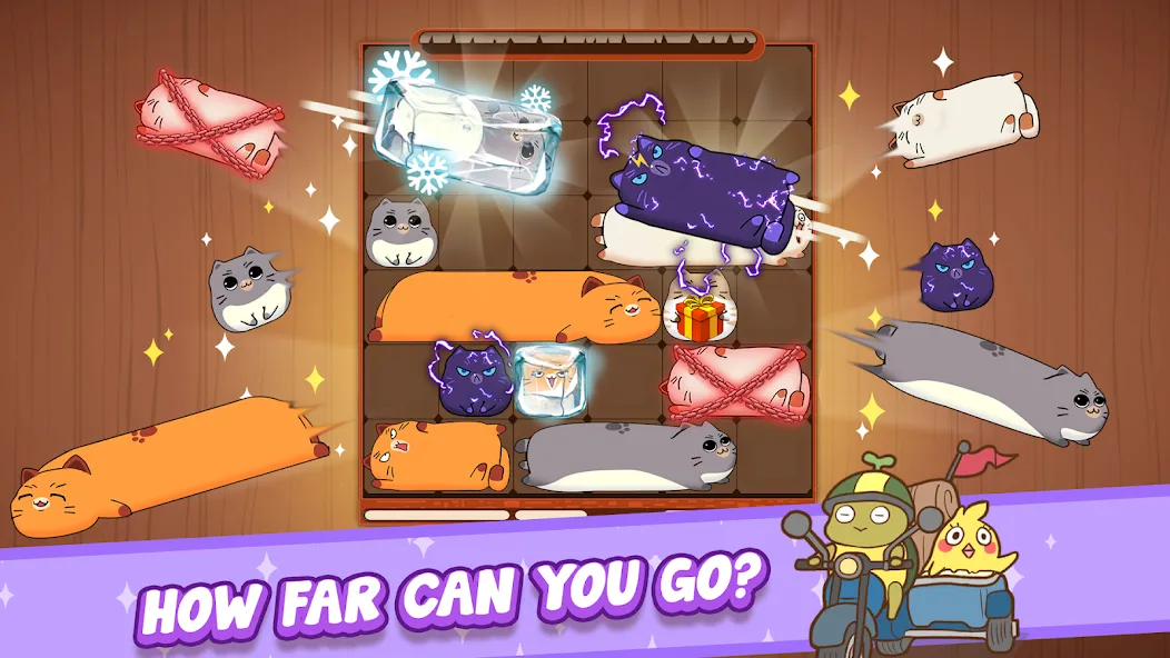 Haru Cats: Cute Sliding Puzzle — Много монет и без рекламы — скриншот 3 Haru Cats: Cute Sliding Puzzle — Много монет и без рекламы — скриншот 3
