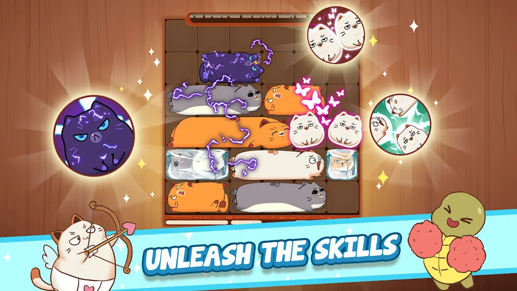 Haru Cats: Cute Sliding Puzzle — Много монет и без рекламы — скриншот 4 Haru Cats: Cute Sliding Puzzle — Много монет и без рекламы — скриншот 4