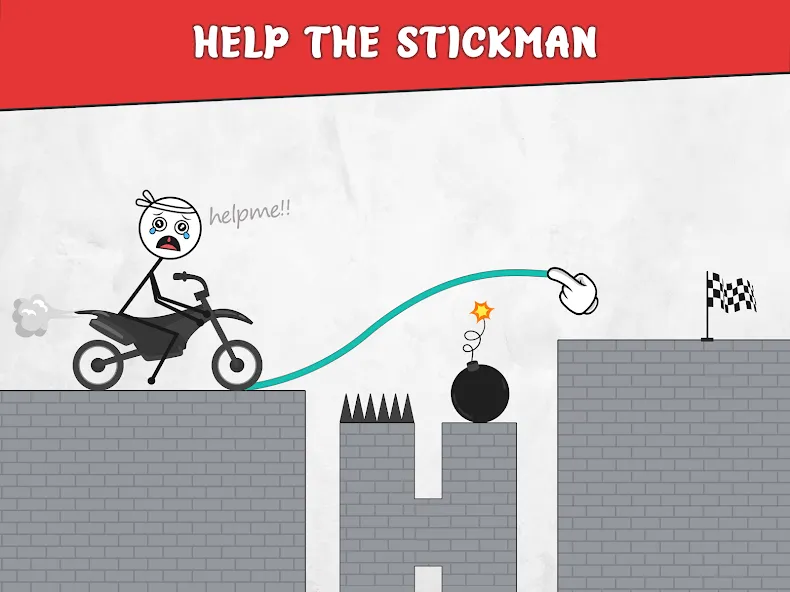 Draw Bridge: Puzzle Games MOD APK на Android — Много денег — скриншот 1