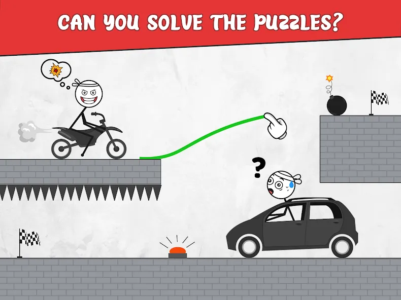 Draw Bridge: Puzzle Games MOD APK на Android — Много денег — скриншот 2
