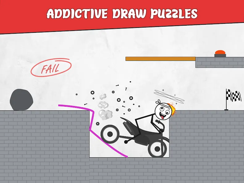 Draw Bridge: Puzzle Games MOD APK на Android — Много денег — скриншот 3