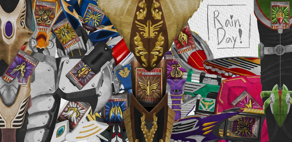 Ryuki Belt And Visor на Андроид — Все карты разблокированы — скриншот 1