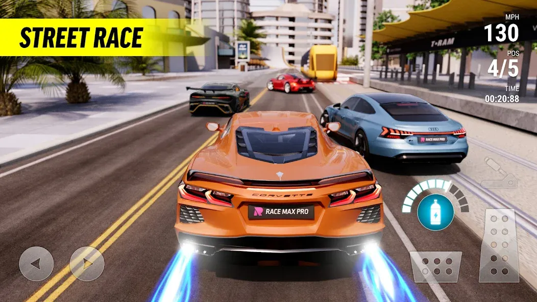 Скачать Race Max Pro - Car Racing на телефон — Много денег и бесплатные покупки — скриншот 3