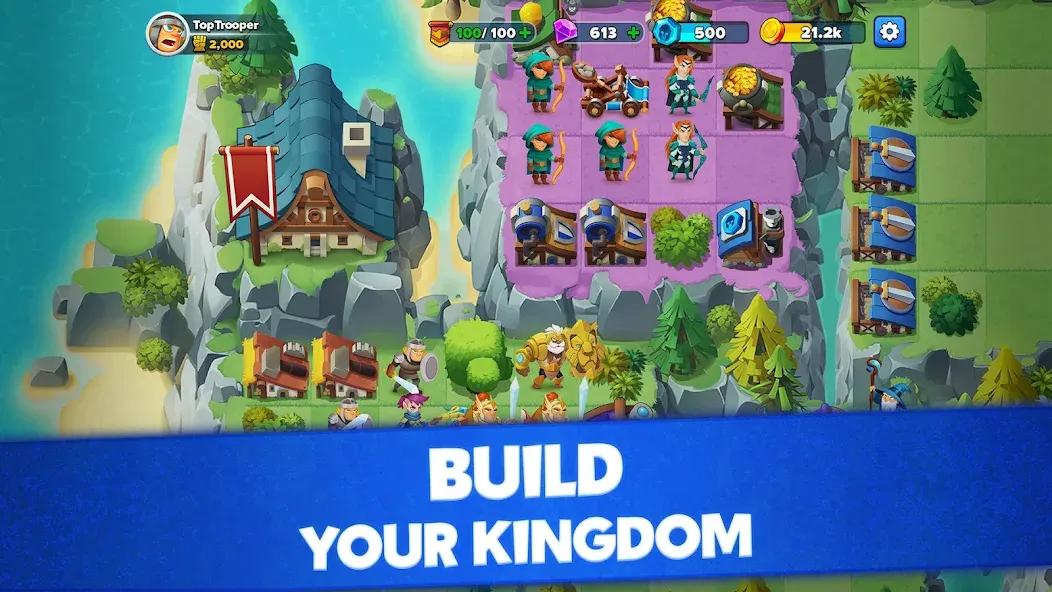 Top Troops: Adventure RPG MOD APK — Много денег — скриншот 4 Top Troops: Adventure RPG MOD APK — Много денег — скриншот 4