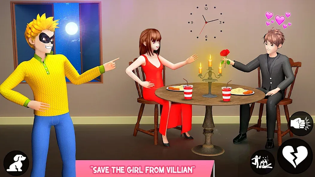 Скачать взлом Save the Date 3D: Life Games на Андроид — Много денег — скриншот 1