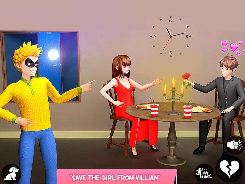 Скачать взлом Save the Date 3D: Life Games на Андроид — Много денег — скриншот 5