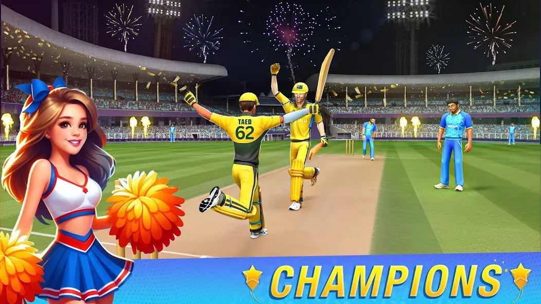 Скачать Play Cricket Games — Последняя версия (Много денег и все разблокировано) — скриншот 1